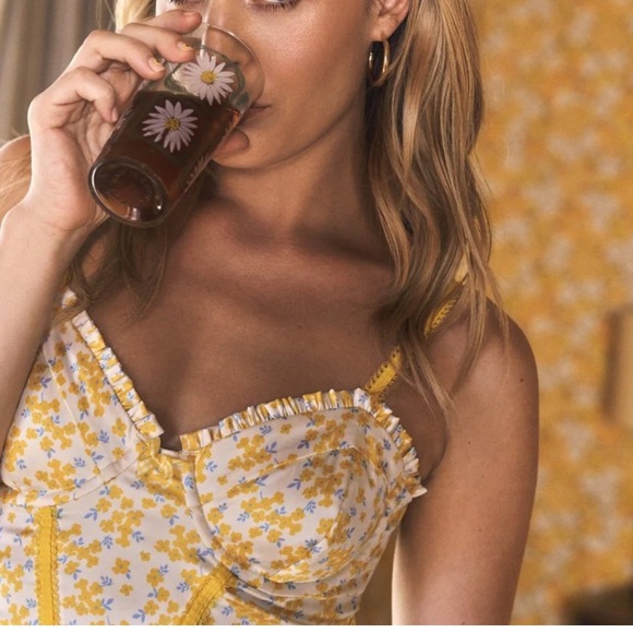 For Love & Lemons Daffodil Bustier in M and NWT - Picture 2 of 9